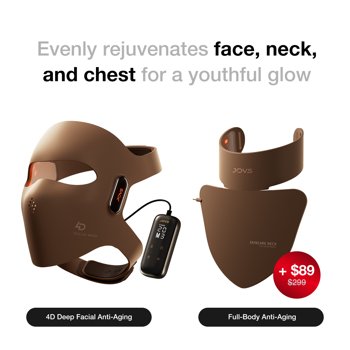 JOVS 4D Laser Anti-Aging Therapy Mask