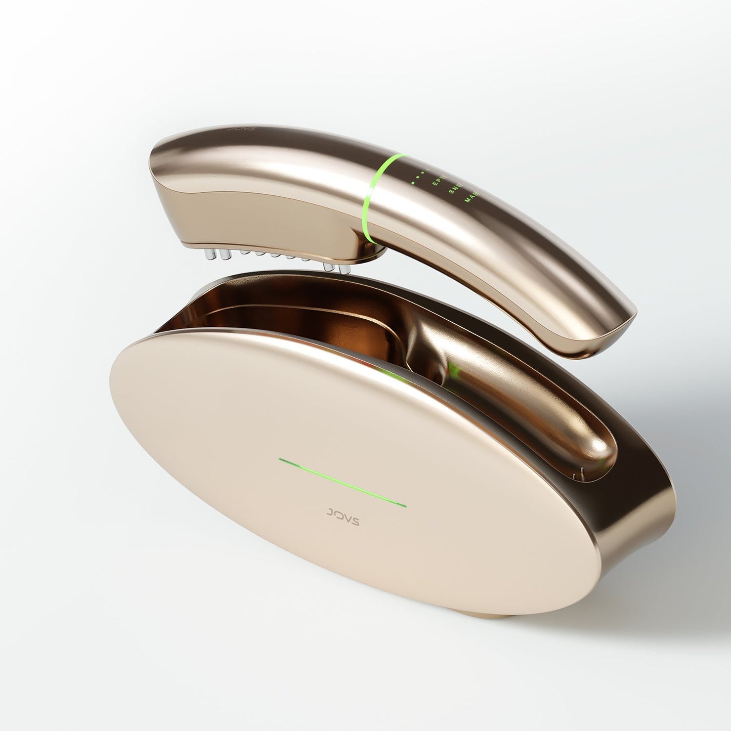 JOVS Slimax Microcurrent Device for full-body anti-aging, featuring microcurrent therapy technology for skin tightening and facial toning.