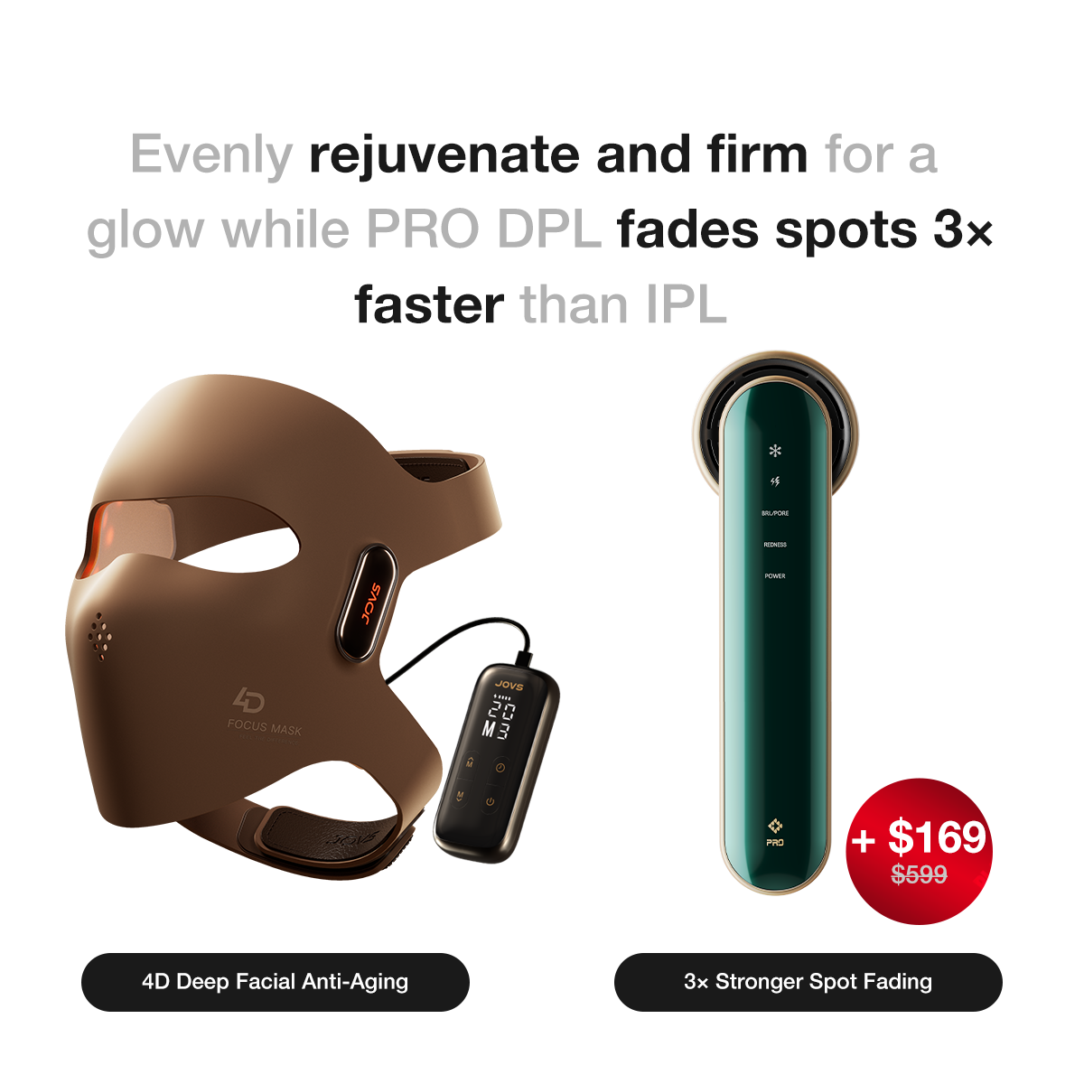 JOVS 4D Laser Anti-Aging Therapy Mask