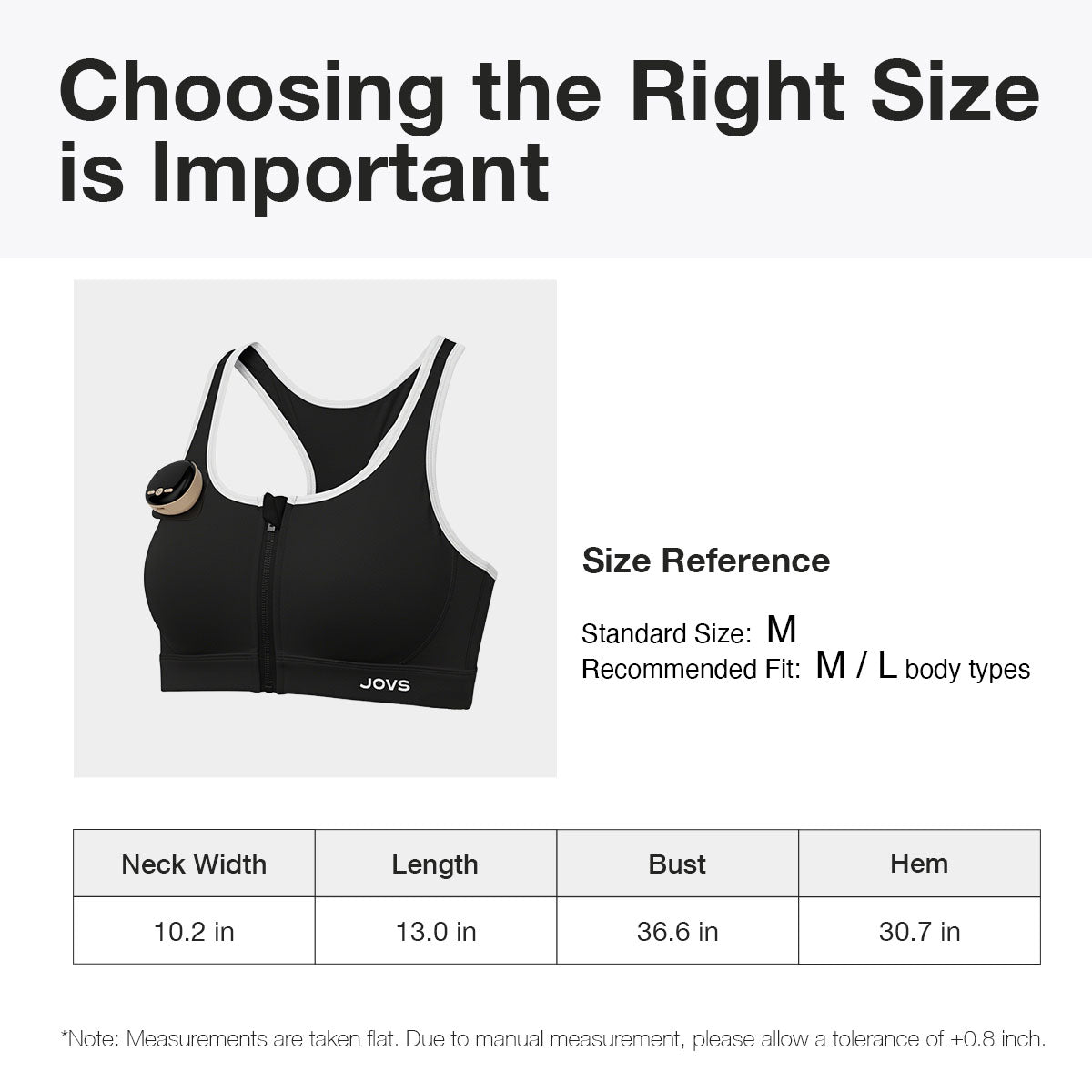 JOVS Red Light Therapy Bra