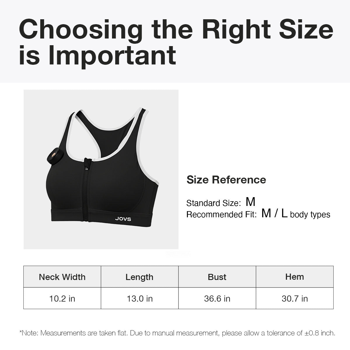 JOVS EMS-Toning Sports Bra