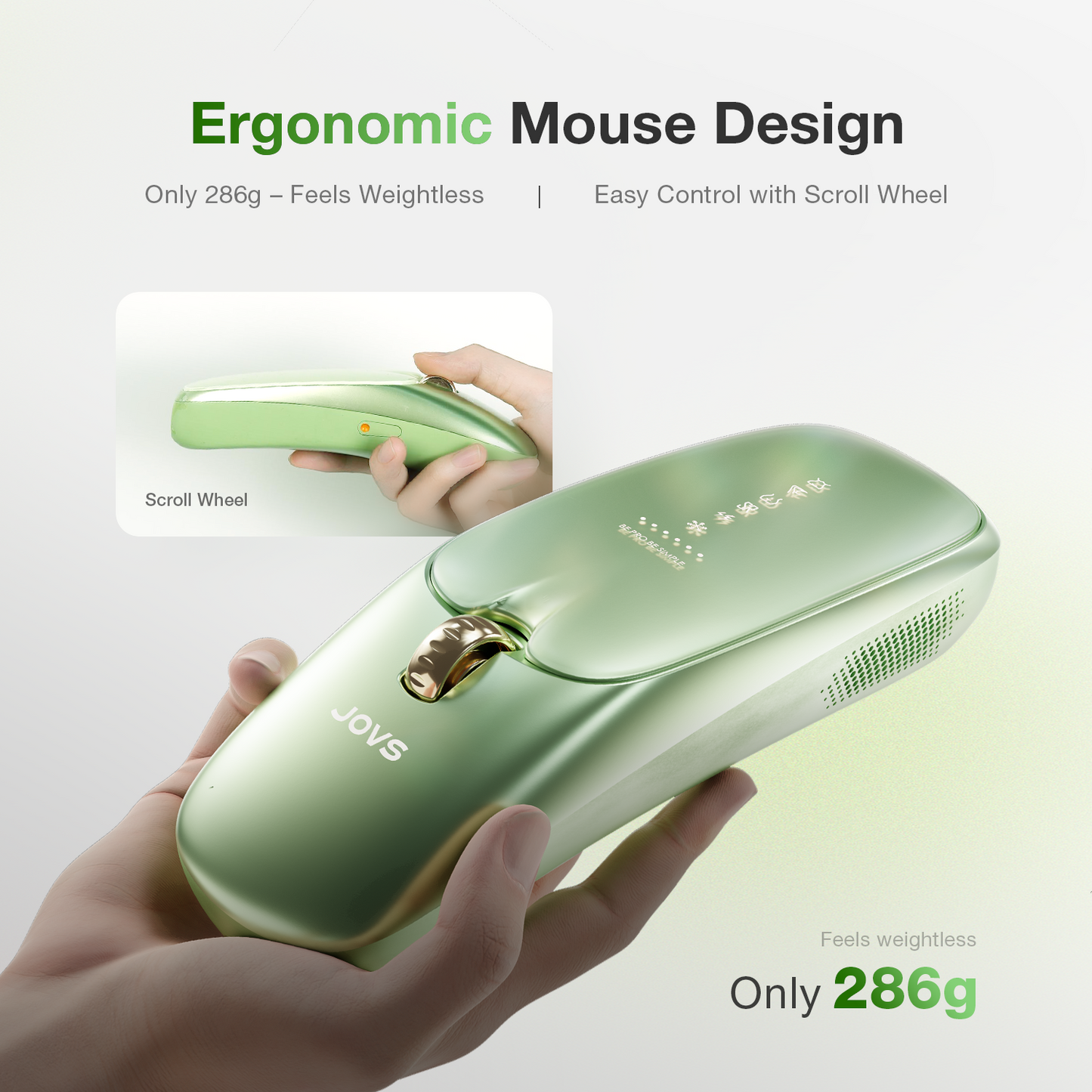 JOVS Scroll IPL Hair Removal Device